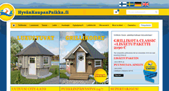 Desktop Screenshot of hyvankaupanpaikka.fi